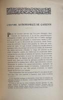 L'Œuvre Astronomique de Gassendi (Actualités Scientifiques et Industrielles, No. 378. Exposés d'Histoire et Philosophie des Sciences)