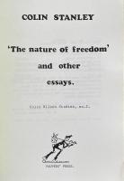 The Nature of Freedom and Other Essays (Colin Wilson Studies, No. 2)