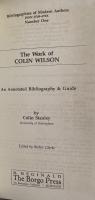 The Work of Colin Wilson: An Annotated Bibliography & Guide ( Bibliographies of Modern Authors, No. 1)　