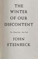 The Winter of Our Discontent