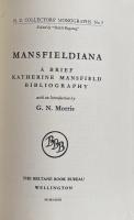 Mansfieldiana: A Brief Katherine Mansfield Bibliography　