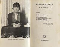 Katherine Mansfield: The Memories of LM
