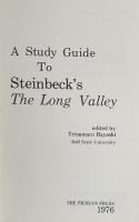 A Study Guide to Steinbeck's The Long Valley