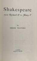 Shakespeare from Richard Ⅱ to Henry V