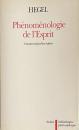 Phénoménologie de l'Esprit (édition de 1807)