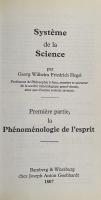 Phénoménologie de l'Esprit (édition de 1807)