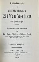 Enzyklopädie der philosophischen Wissenschaften im Grundrisse 1830（Philosophische Bibliothek, Band 33）
