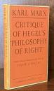 Karl Marx: Critique of Hegel’s ‘Philosophy of Right’(Cambridge Studies in the History and Theory of Politics)
