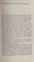 Marx und Hegel. Von der Spekulation zur Dialektik