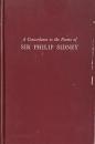A Concordance to the Poems of Sir Philip Sidney