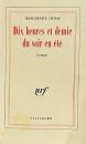 Dix heures et demie du soir en été — Roman