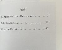 Body-Building. Erzählung. Schauspiel. Essay