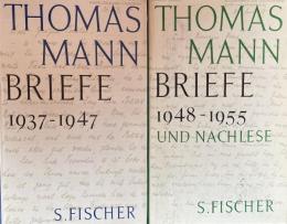 Thomas Mann. Briefe 1937–1947; Briefe 1948–1955 und Nachlese. Two Volumes Set.
