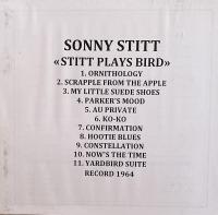 Sonny Stitt<Stitt Plays Bird>