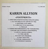 Karrin Allyson<Footprints>