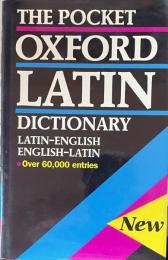 The Pocket Oxford Latin Dictionary: Latin–English, English–Latin