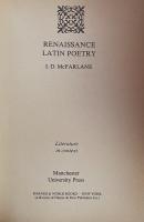 Renaissance Latin Poetry

