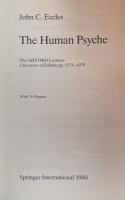 The Human Psyche: The Gifford Lectures, University of Edinburgh, 1978–1979