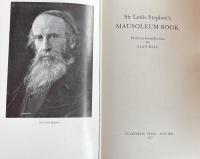 Sir Leslie Stephen's Mausoleum Book