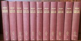 Cartas del Libertador. 11 vols. (lacking vol. XI)