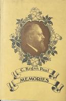 C.Kegan Paul: Memories