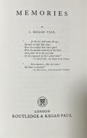 C.Kegan Paul: Memories