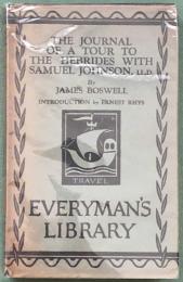 The Journal of a Tour to the Hebridges with Samuel Johnson,LL.D.  Everyman's Library