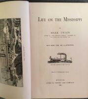 1883 Life On The Mississippi  Mark Twain First Edition  国内送料無料