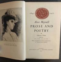 Prose and Poetry  Alice Meynell