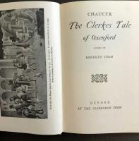 Chaucer  Clerk's Tale  Kenneth Sisam