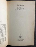EINFÜHRUNG IN DIE PHILOSOPHIE  KARL JASPERS