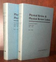 Physical Review & Physical Review Letters:Combined Cumulative Subject Index 1951-1973 Part1 Part2