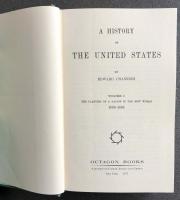 A History of the United States  Edward Channing  6 volume+Index