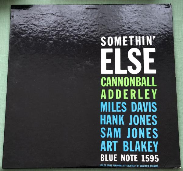 Somethin Else Us初期盤 Julian Cannonball Adderley 富士書房 古本 中古本 古書籍の通販は 日本の古本屋 日本の古本屋