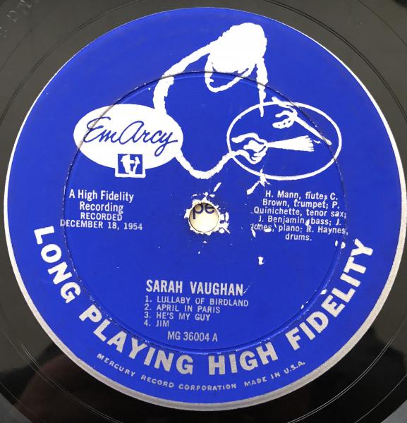 Sarah Vaughan USオリジナル(Sarah Vaughan) / 古本、中古本、古書籍の 