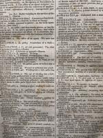 An American Dictionary of the English Language;exbiting the origin,orthography,pronounciation,and definitions of words.
By Noah Webster,LL.D. abridged from the quarto edition of the author to which are added a synopsis of words differently pronounced by different orthoepist and Walker's Key to the classical pronounciation of Greek,Latin,and scripture proper names.
Revised and enlarged by Chauncey A . Goodrich Professor in Yale College. with the addition of a vocabulary of modern geographical names with their pronunciations.