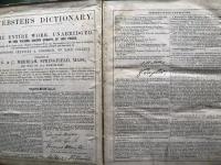 An American Dictionary of the English Language;containing the whole vocabulary of the first edition in two volumes quarto;the entire corrections and improvements of the second edition in two volumes royal octavo;to which is prefixed An Introductory Dissertation on the origin,history,and connection,of the languages of Western Asia and Europe,with an explanation of the principles on which languages are formed.