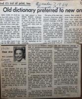 Webster's New International Dictionary of the English Language