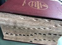 Webster's New International Dictionary of the English Language Second Edition Unabridged with reference History:
 An entirely new book utilizing all the experience and resources of more than one hundred years of genuine Webster Dictionaries