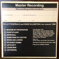 The Stockholm Concert 1966  Ella Fitzgerald  Duke Ellington