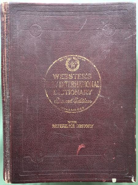 Webster's New International Dictionary of The English Language