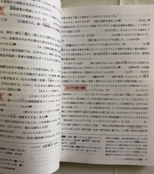 書きこみ教科書詳説世界史 世界史b 石井栄二編 古本 中古本 古書籍の通販は 日本の古本屋 日本の古本屋