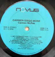 Carmen Sings Monk