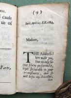 Preparation for Death. Being a Letter Sent to a Young Gentlewoman in France In a Dangerous Distemper, of Which She Died. By William Wake, M.A.