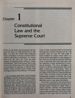 Constitutional Law Cases and Essays