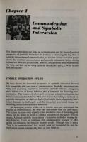 Communication and Social Behavior: A Symbolic Interaction Perspective
