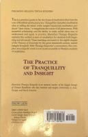 The Practice of Tranquillity and Insight: A Guide to Tibetan Buddhist Meditation