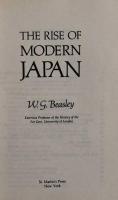 The Rise of Modern Japan