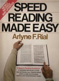 Speed Reading Made Easy: 6 Steps to Reading Excellence