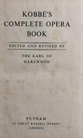 Kobbe's Complete Opera Book